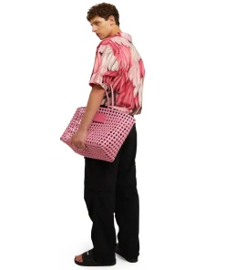 Basket Net Bag Con Mini Pouch Corredata In Ecopelle^MSGM Cheap