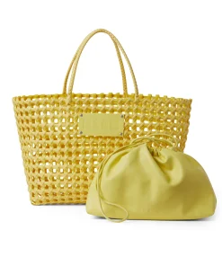 Basket Net Bag Con Mini Pouch Corredata In Ecopelle^MSGM Outlet