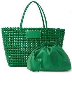 Basket Net Bag Con Mini Pouch Corredata In Ecopelle^MSGM Cheap