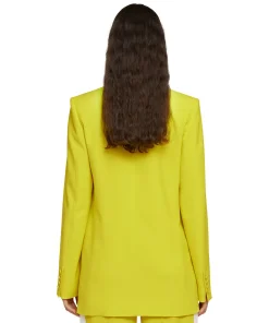 Blazer Doppiopetto In Viscosa^MSGM Sale