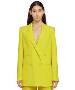 Blazer Doppiopetto In Viscosa^MSGM Store