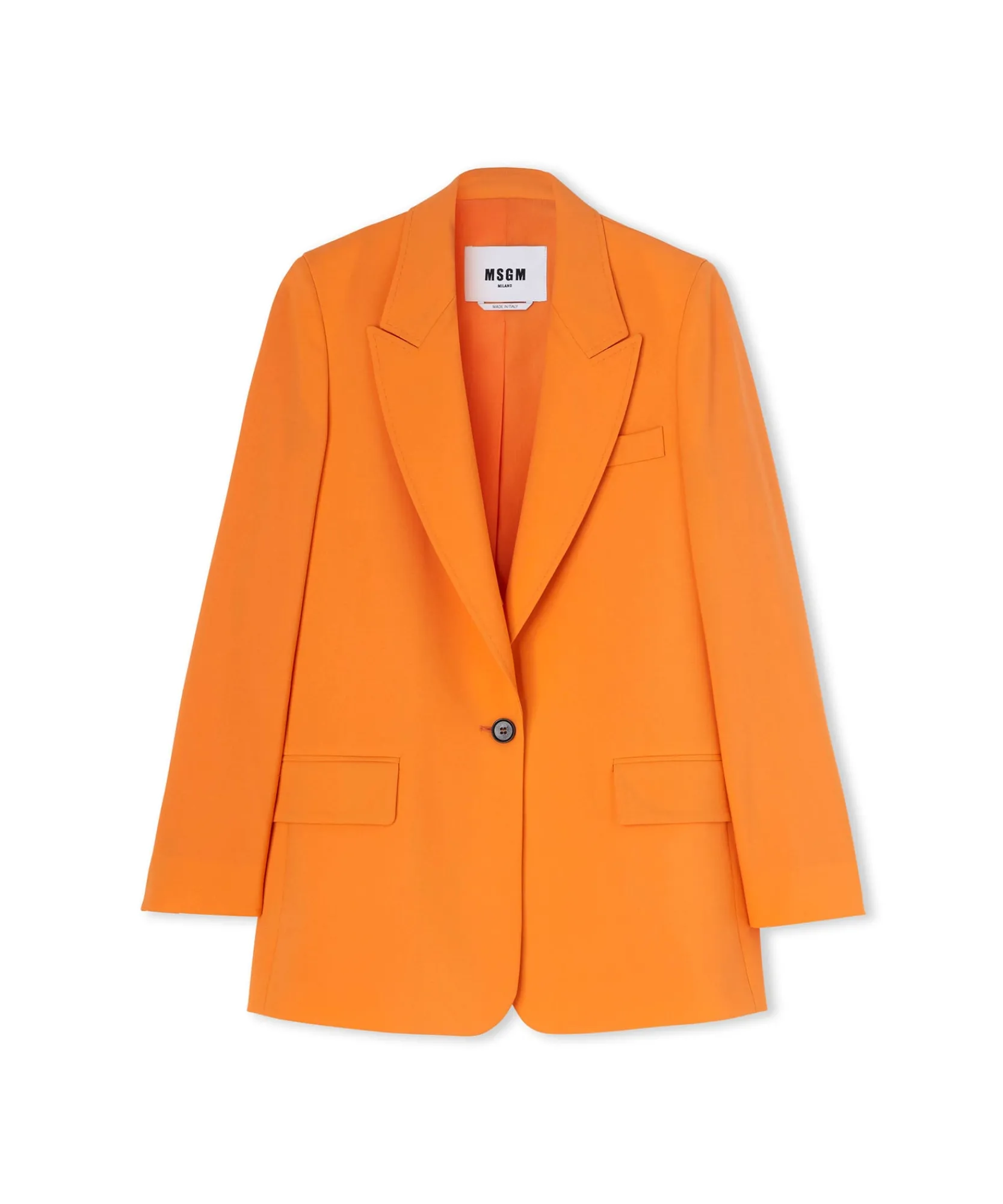 Blazer Monopetto In Fresco Lana^MSGM Fashion