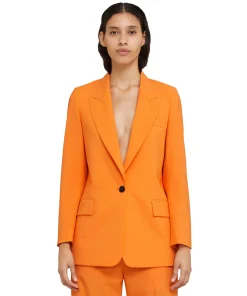 Blazer Monopetto In Fresco Lana^MSGM Fashion
