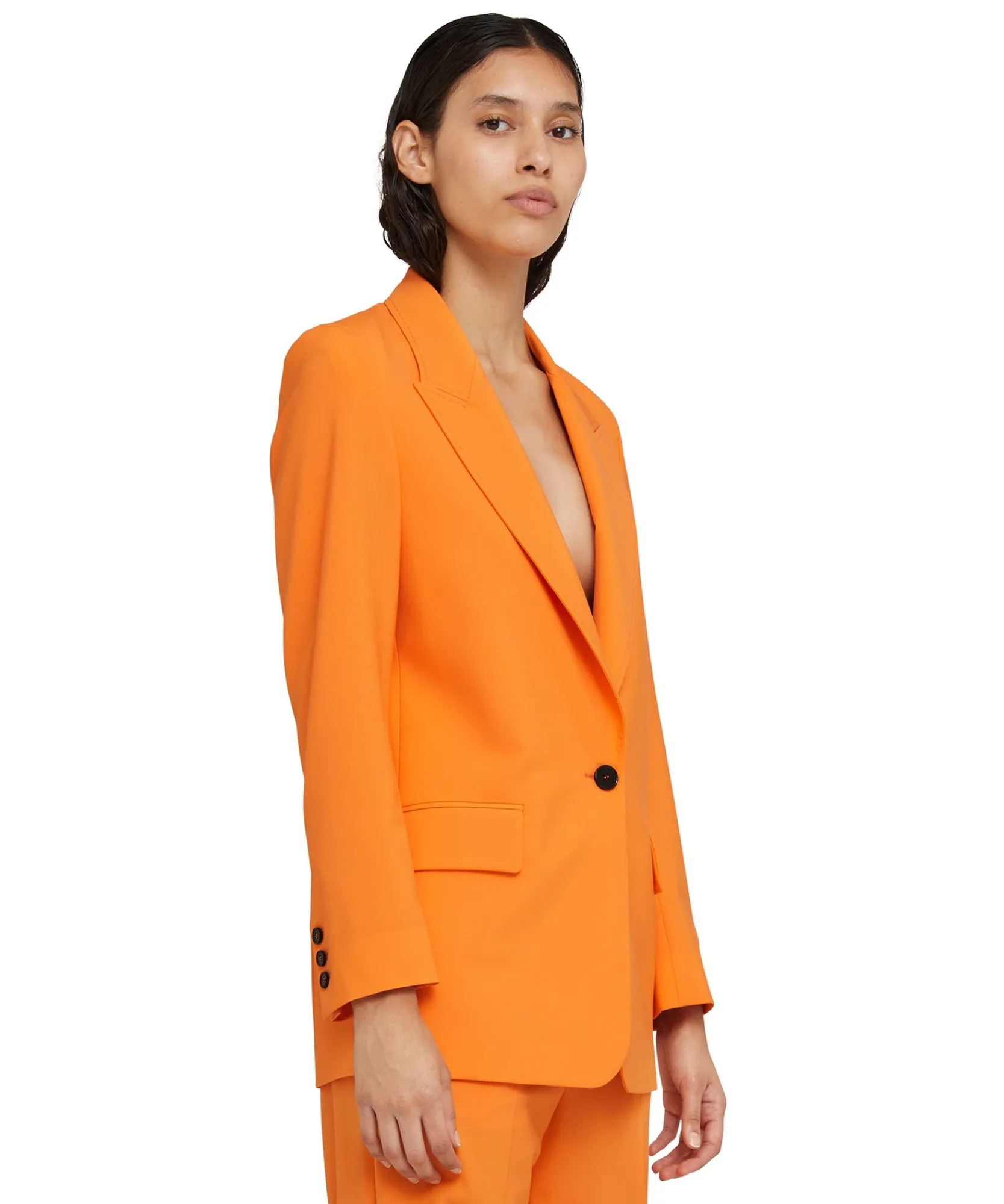 Blazer Monopetto In Fresco Lana^MSGM Fashion