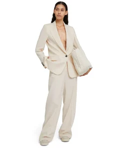 Blazer Monopetto In Viscosa Grezza^MSGM Online