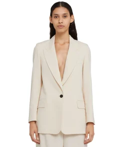 Blazer Monopetto In Viscosa Grezza^MSGM Online