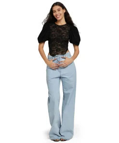 Body In Pizzo Con Maniche A Sbuffo^MSGM Online