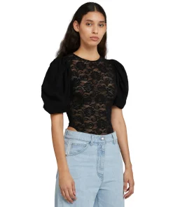 Body In Pizzo Con Maniche A Sbuffo^MSGM Online