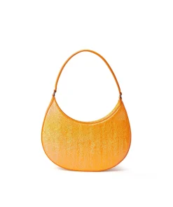 Borsa Piccola A Spalla "Hobo" In Ecopelle Craquele Sfumata^MSGM Shop