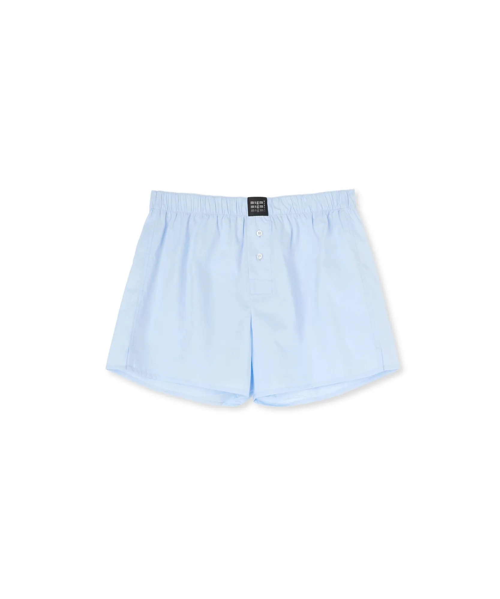 Boxer In Cotone Tina Unita Con Etichetta "!"^MSGM Clearance