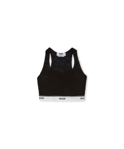 Brassiere In Pizzo Con Banda Elastica^MSGM Outlet