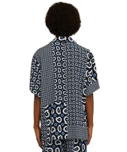 Camicia Fluida In Viscosa Con Stampa 