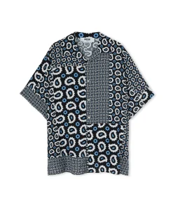 Camicia Fluida In Viscosa Con Stampa "Patchwork Paisley"^MSGM Discount