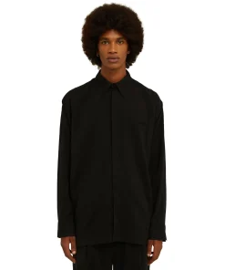 Camicia Fluida In Viscosa Tinta Unita^MSGM Hot