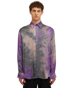 Camicia Fluida In Viscosa Tie Dye^MSGM Sale