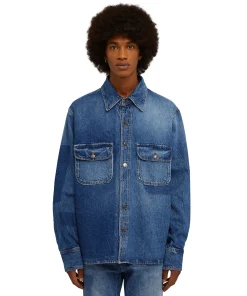 Camicia In Cotone Con Lavorazione A Riserva Patchwork^MSGM Best