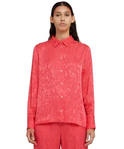 Camicia In In Viscosa Camo Jaquard^MSGM Sale