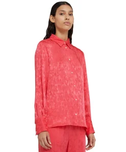 Camicia In In Viscosa Camo Jaquard^MSGM Sale