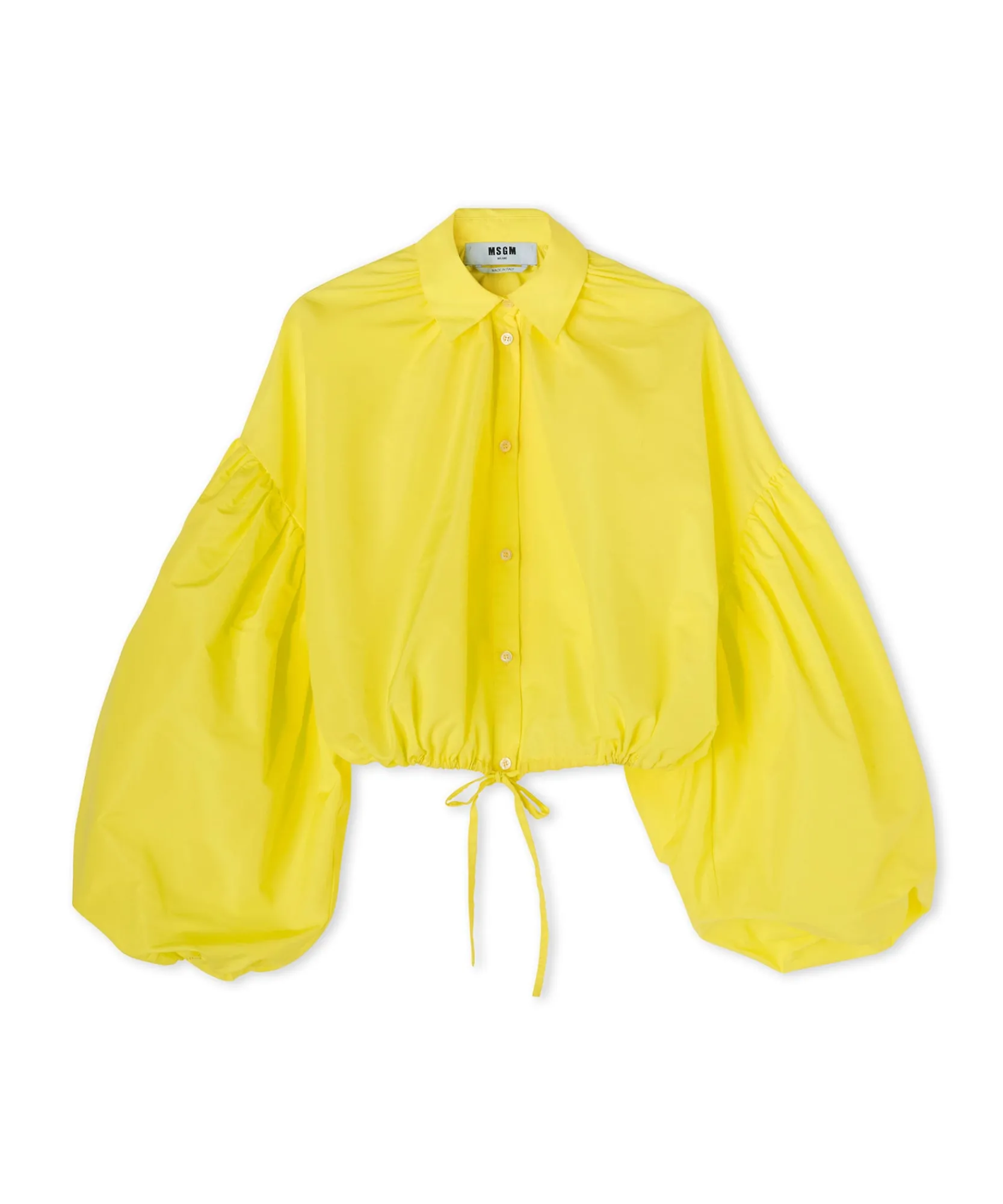 Camicia In Taffeta Con Maniche A Palloncino^MSGM Online