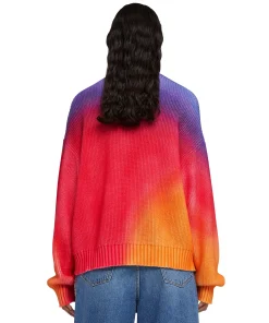 Cardigan In Cotone Tie Dye^MSGM Hot