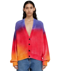 Cardigan In Cotone Tie Dye^MSGM Hot