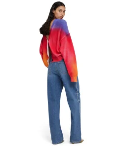 Cardigan In Cotone Tie Dye^MSGM Hot