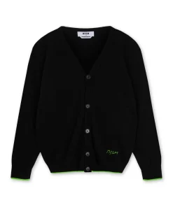 Cardigan In Lana Vergine E Cashmere^MSGM Discount