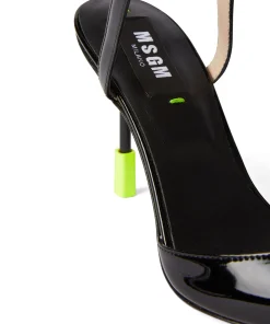 Decollete Slingback In Vernice^MSGM Shop