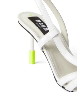 Decollete Slingback In Vernice^MSGM Cheap