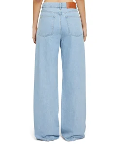 Denim Taglio Straight Con Dettagli Gioiello Applicati^MSGM Hot