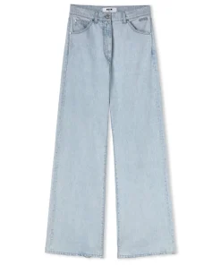 Denim Taglio Straight Tinta Unita^MSGM Cheap