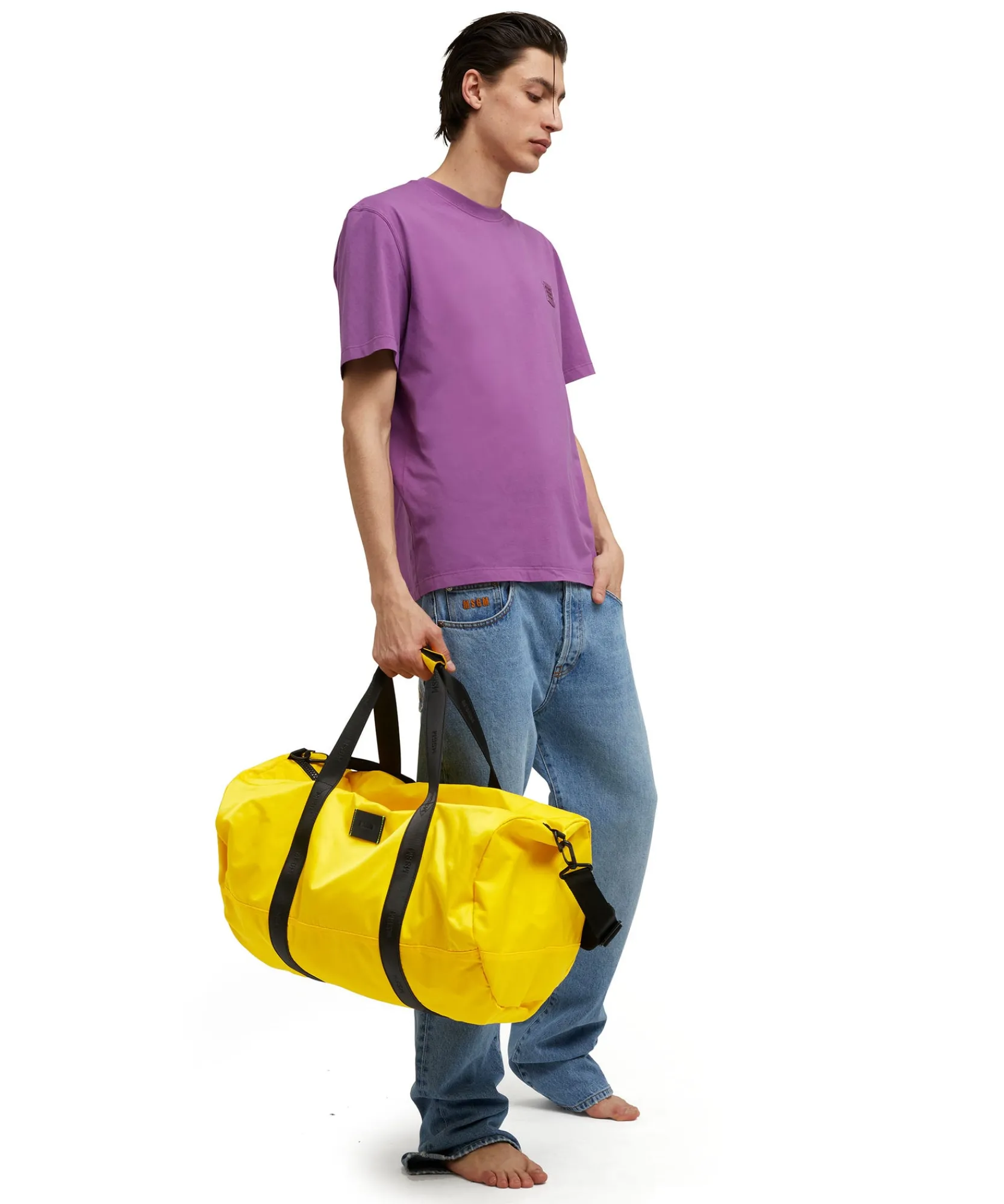 Duffle In Nylon Signature ^MSGM Flash Sale