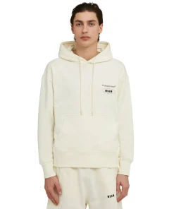 Felpa Con Cappuccio In Cotone Organico Della Capsule Fantastic Gree^MSGM New