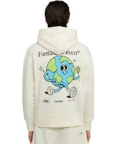 Felpa Con Cappuccio In Cotone Organico Della Capsule Fantastic Gree^MSGM New