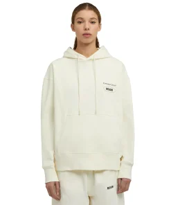 Felpa Con Cappuccio In Cotone Organico Della Capsule Fantastic Gree^MSGM New