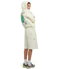 Felpa Con Cappuccio In Cotone Organico Della Capsule Fantastic Gree^MSGM New
