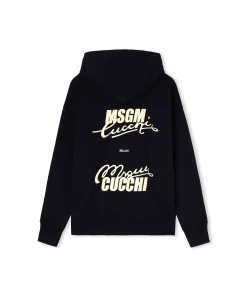 Felpa Con Cappuccio X Cucchi^MSGM Clearance