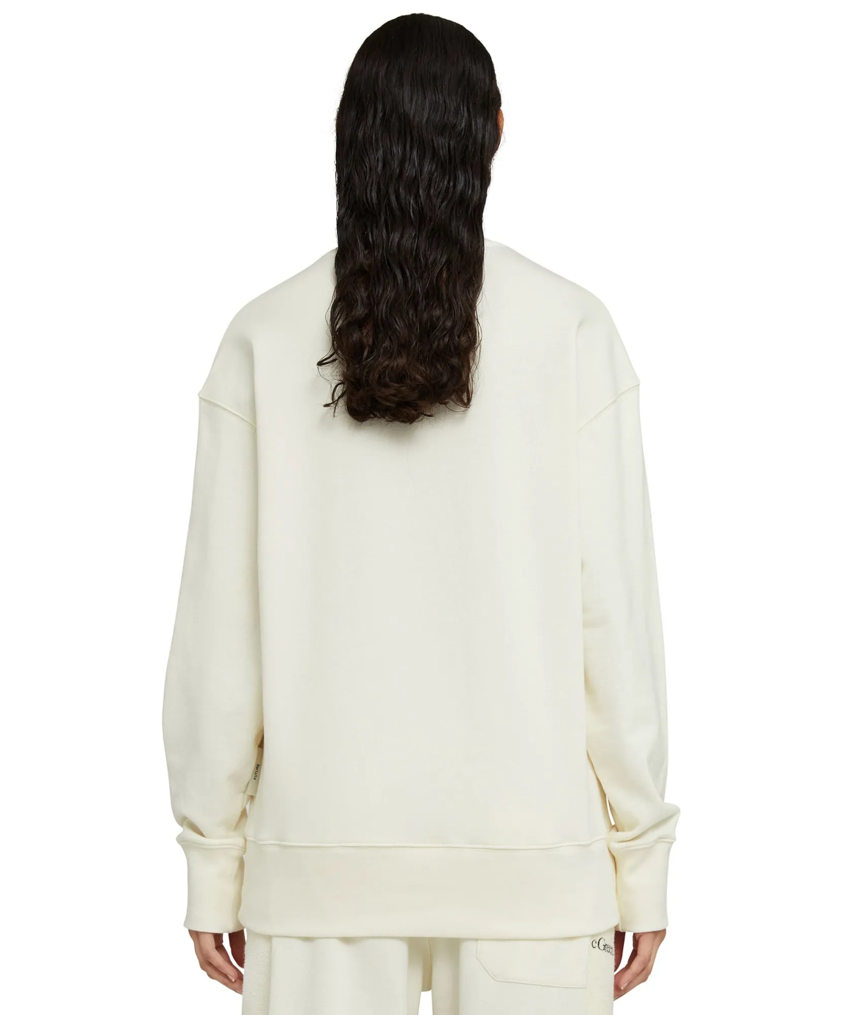 Felpa Girocollo In Cotone Organico Della Capsule Fantastic Green^MSGM Shop