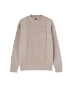 Felpa Girocollo In Cotone Organico Della Capsule Fantastic Green^MSGM New