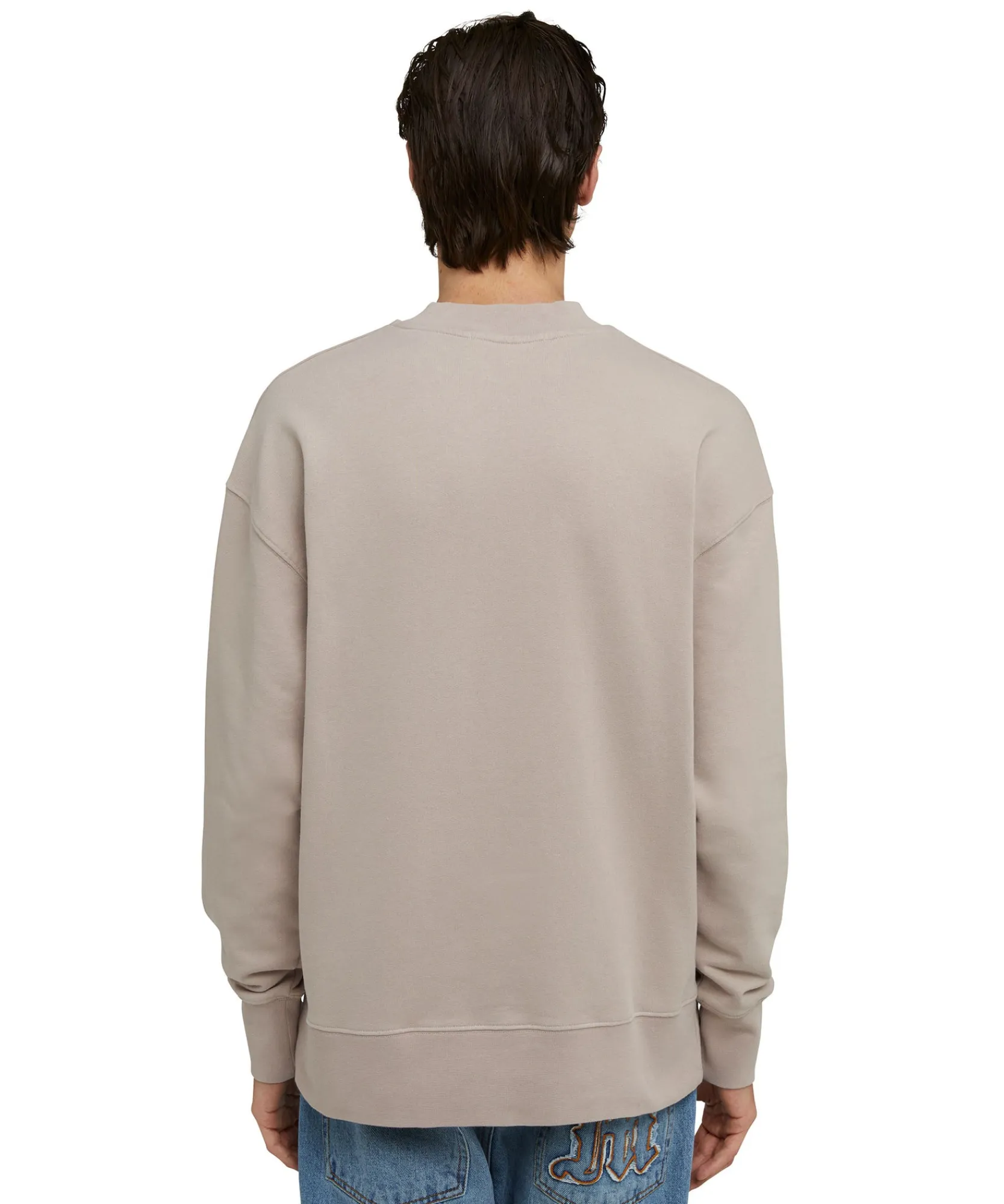 Felpa Girocollo In Cotone Organico Della Capsule Fantastic Green^MSGM Sale