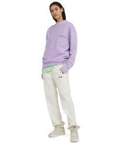 Felpa Girocollo In Cotone Organico Della Capsule Fantastic Green^MSGM Cheap