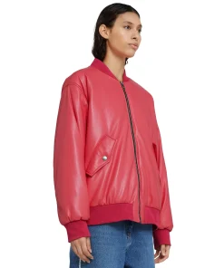 Giacca Bomber In Eco-Nappa^MSGM Online