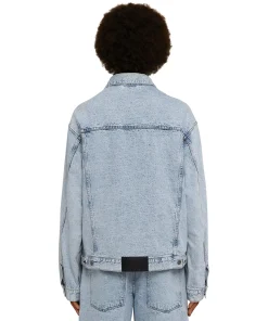 Giacca Di Jeans Con Dopppia Abbottonatura^MSGM Fashion