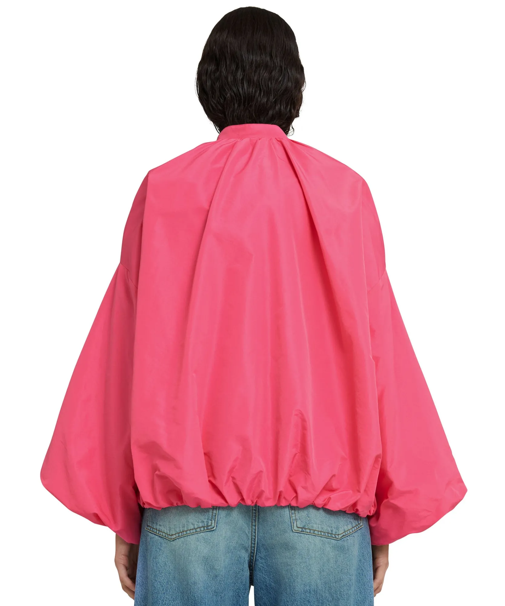 Giacca In Taffeta Con Maniche A Palloncino^MSGM Best