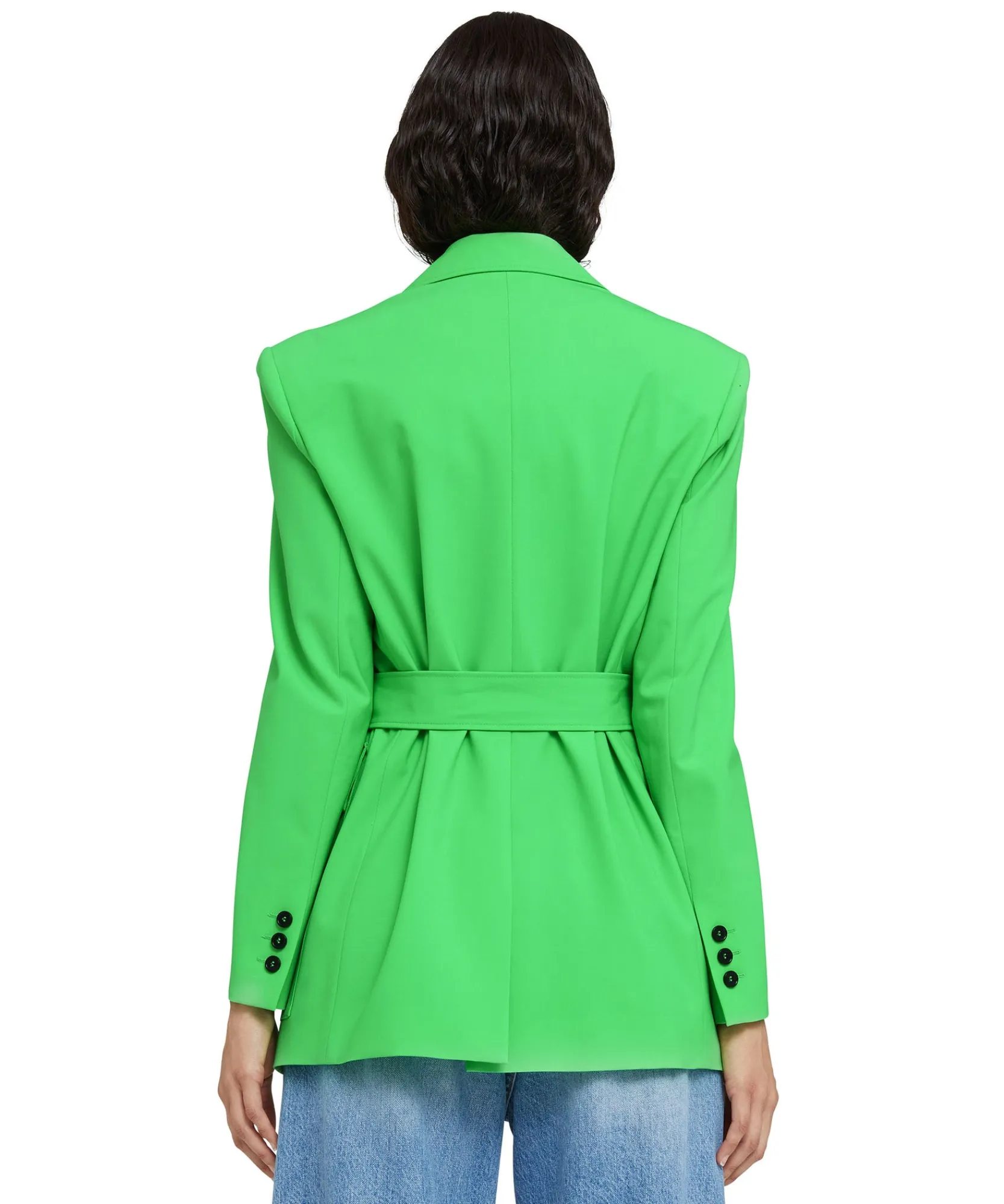 Giacca Sahariana In Fresco Lana^MSGM Store