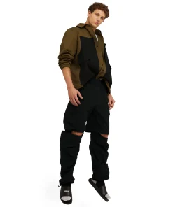 Giacca Worker In Cotone Colorblock^MSGM Store
