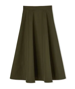 Gonna Midi A Ruota In Cotone^MSGM Best Sale