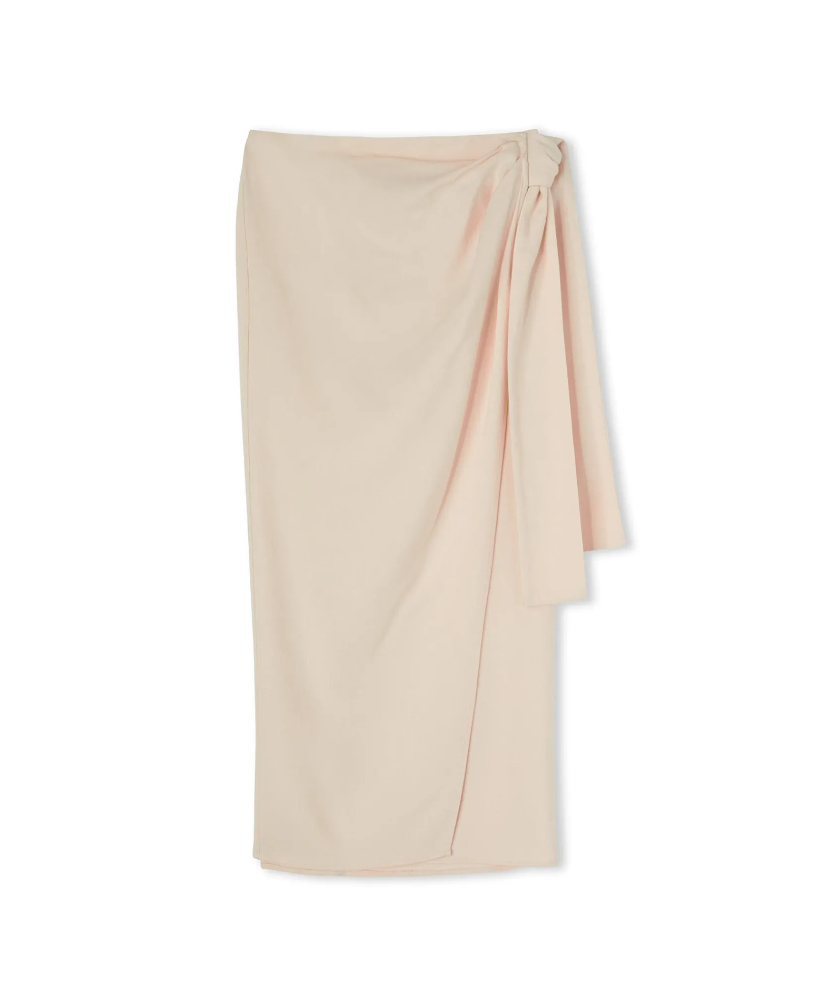 Gonna Midi In Viscosa Grezza Con Design A Portafoglio^MSGM Discount