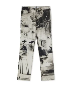 Jeans A Gamba Dritta Con Stampa " Dreaming"^MSGM New