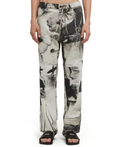 Jeans A Gamba Dritta Con Stampa " Dreaming"^MSGM New